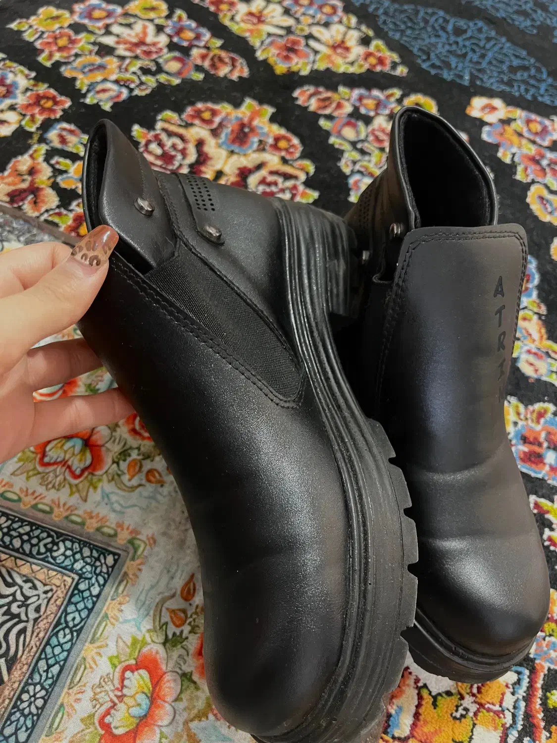 نیم بوت(پوت) پوتین نو|کیف، کفش، کمربند|گرگان, |دیوار