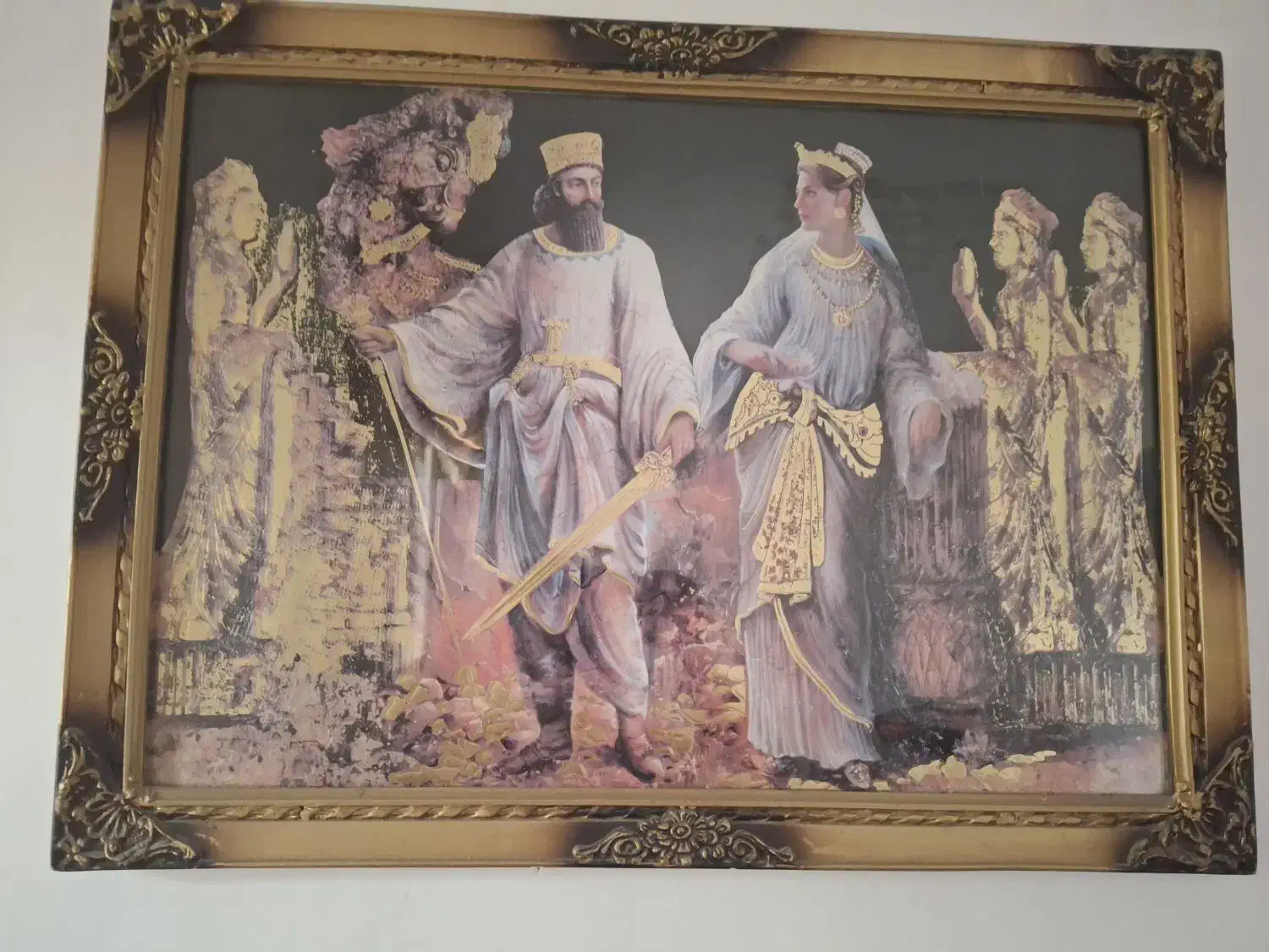 تابلو کوروش کبیر|تابلو، نقاشی، عکس|اسلامآباد غرب, |دیوار