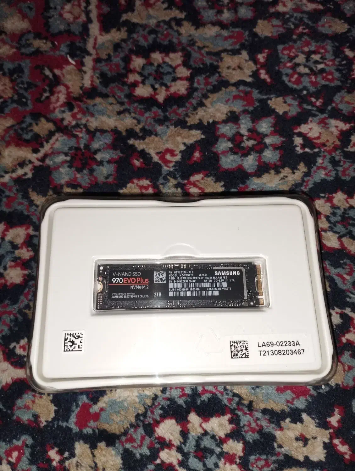 هارد 2 ترا ssd nvme m2 970 evo plus سامسونگ|قطعات و لوازم جانبی رایانه|تهران, سلسبیل شمالی|دیوار