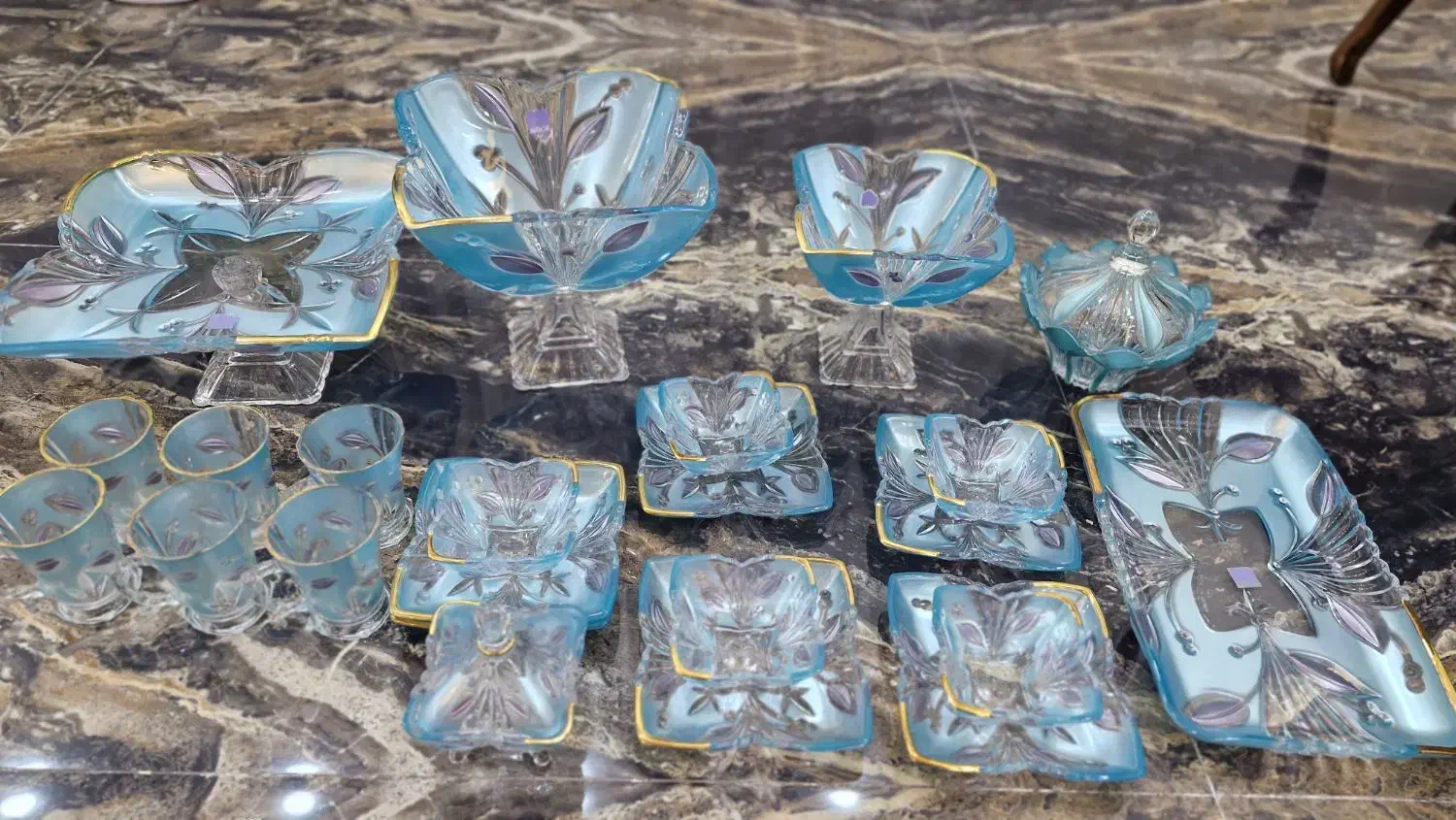 سرویس پذیرایی ۶ نفره silicaژاپن|ظروف سرو و پذیرایی|سبزوار, ولیعصر (نجار آباد)|دیوار