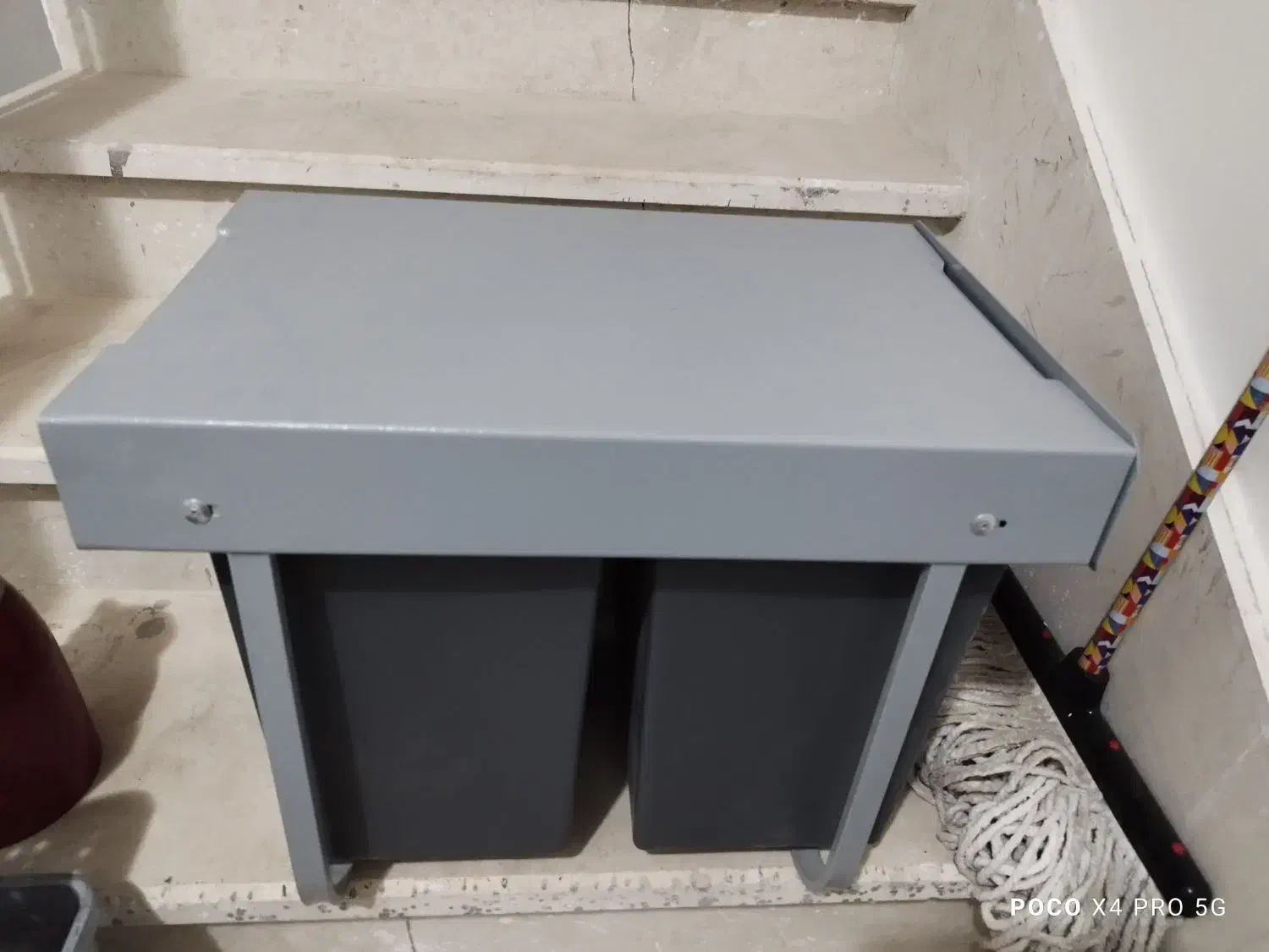 سطل زباله دوقلو کابینتی|لوازم نظافت|زنجان, |دیوار