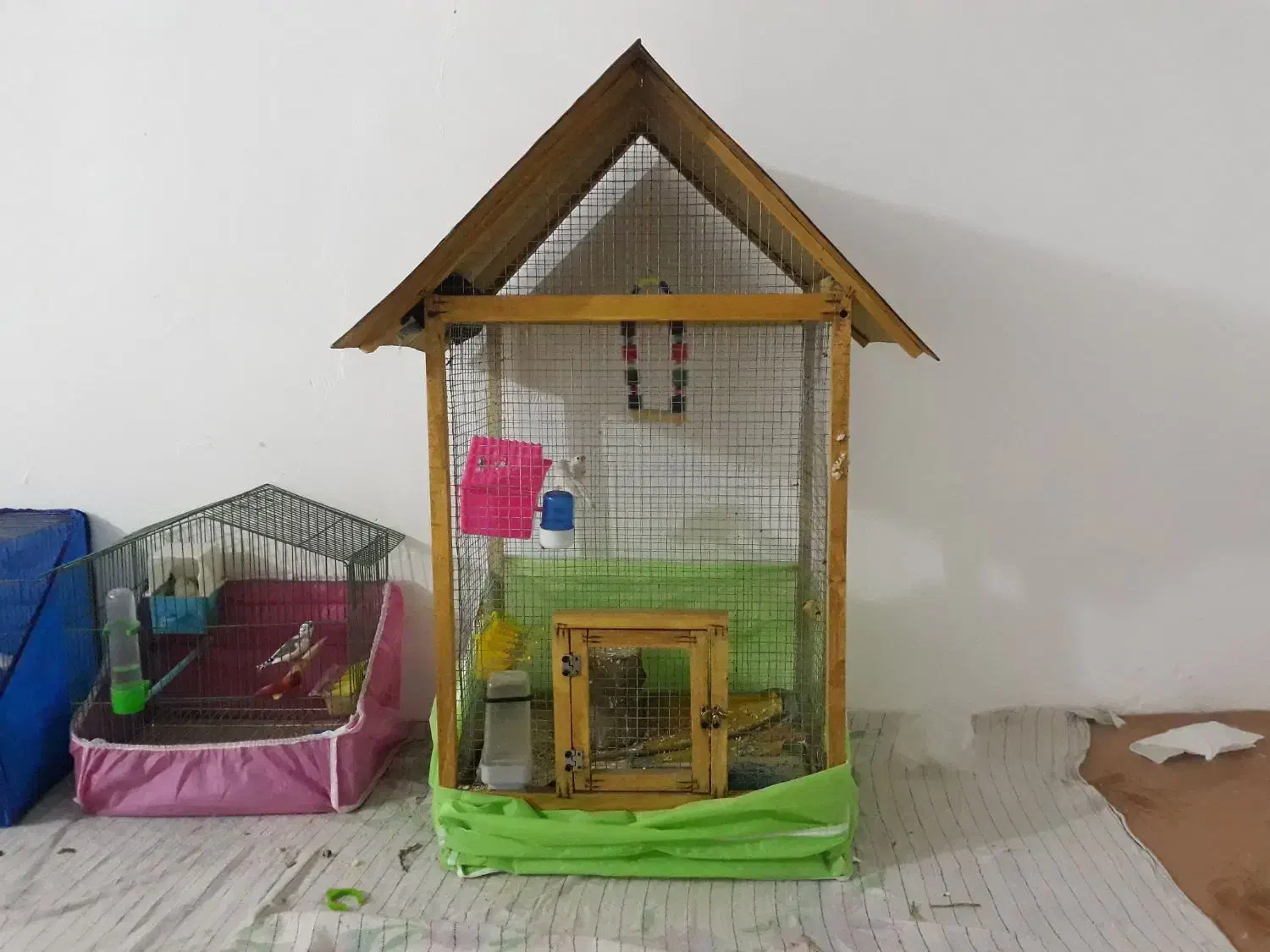 قفس چوبی|لوازم جانبی حیوانات|کرمانشاه, |دیوار