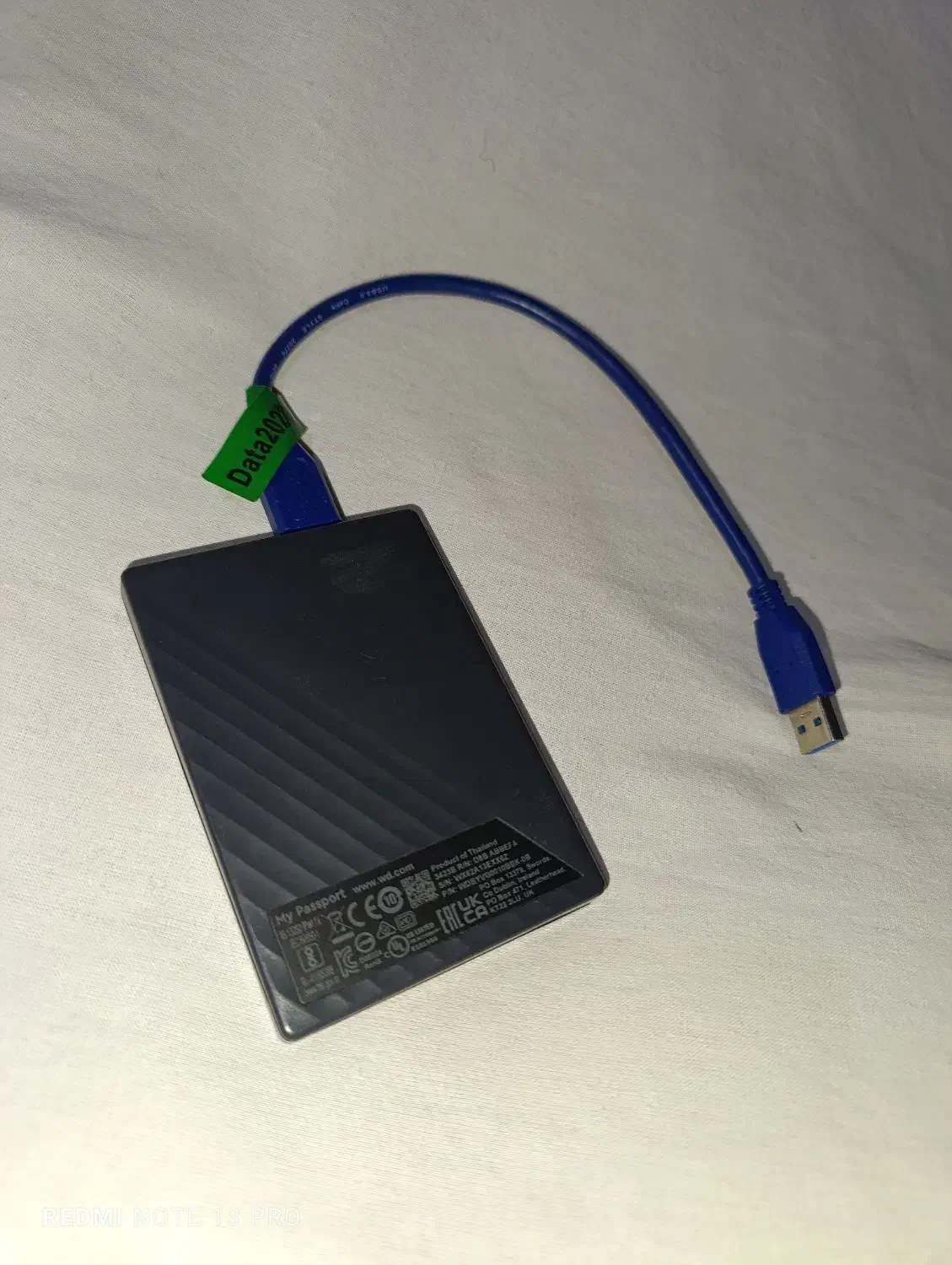 هارد SSD اکسترنال وسترن دیجیتال WD مدل My passport|قطعات و لوازم جانبی رایانه|زنجان, |دیوار