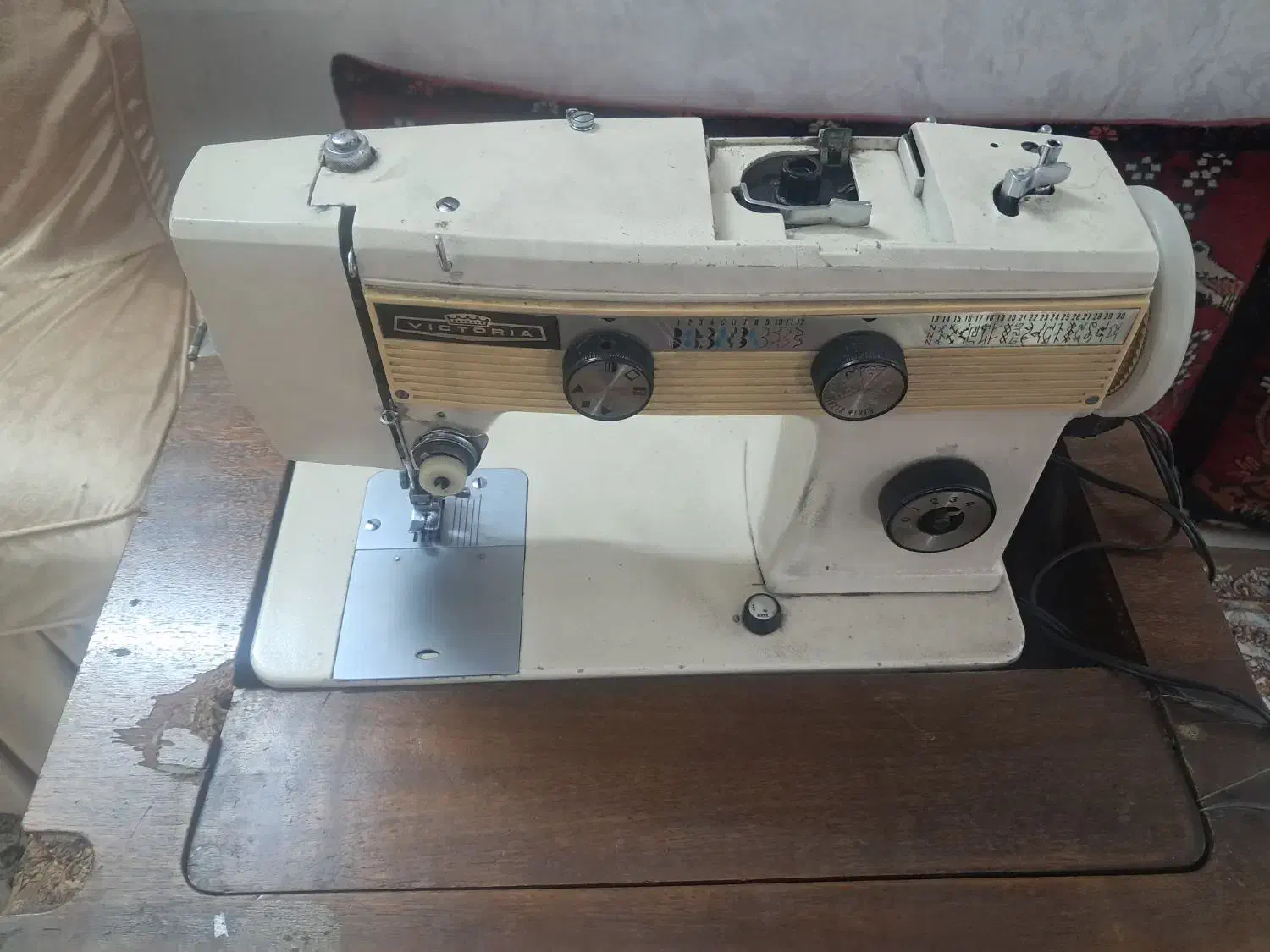 چرح خیاطی  و گلدوزی  ویکتوریای ژاپن اصل کره|چرخ خیاطی و ریسندگی|تهران, وصفنارد|دیوار