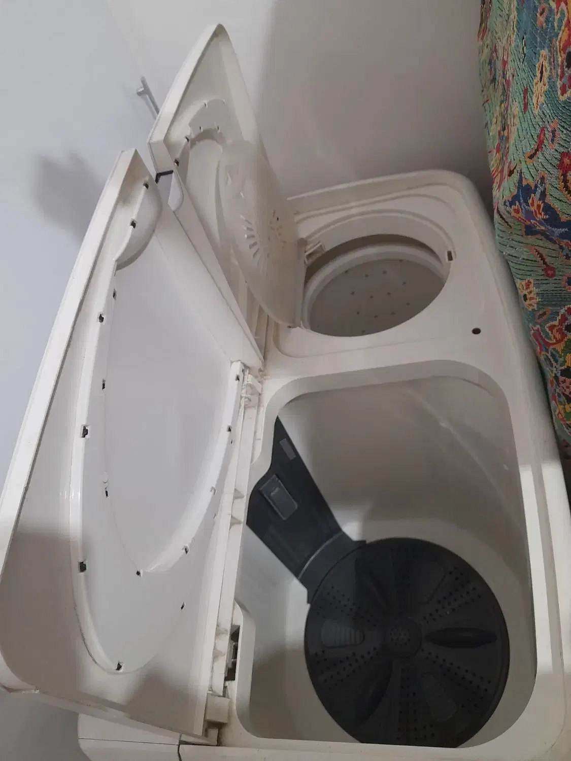 ماشین لباسشویی ۹ کیلویی دو قلو|ماشین لباسشویی و خشک‌کن لباس|مشهد, الهیه|دیوار