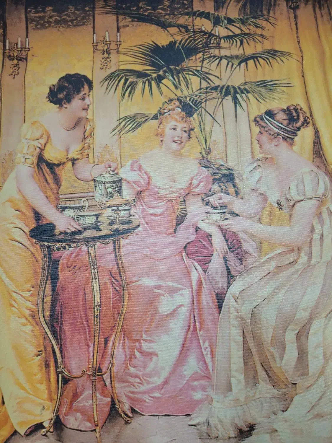 تابلو شام اخر|تابلو، نقاشی، عکس|ری, دیلمان|دیوار