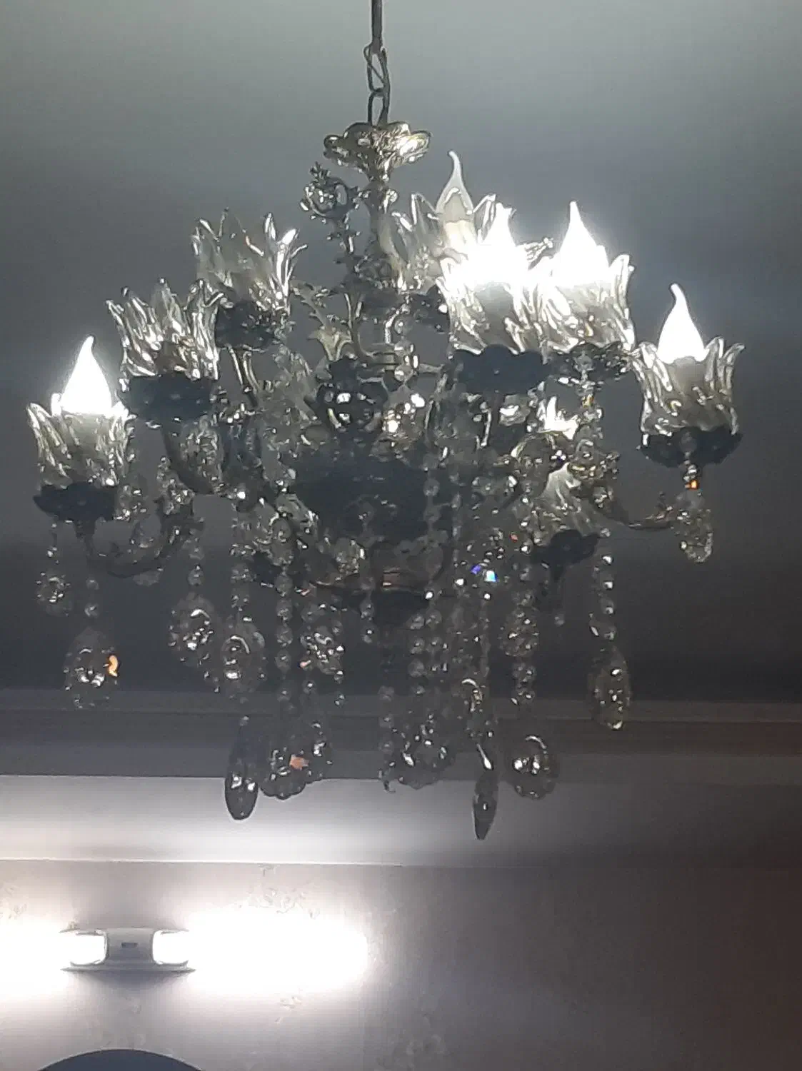 لوستر|لوستر و چراغ آویز|محمدشهر, همایون ویلا|دیوار