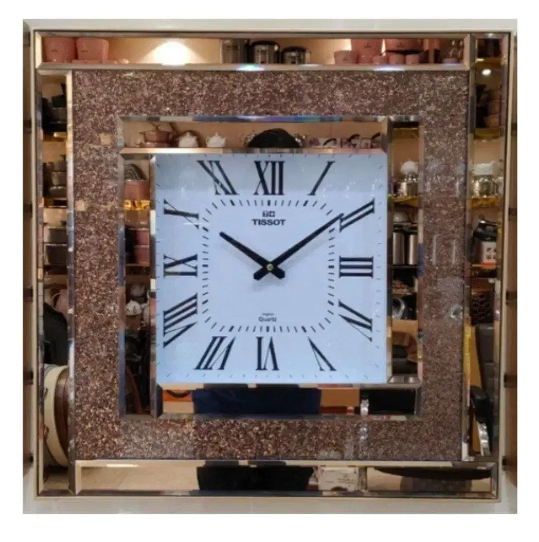 ساعت آینه ای|ساعت دیواری و تزئینی|مشهد, تلگرد|دیوار