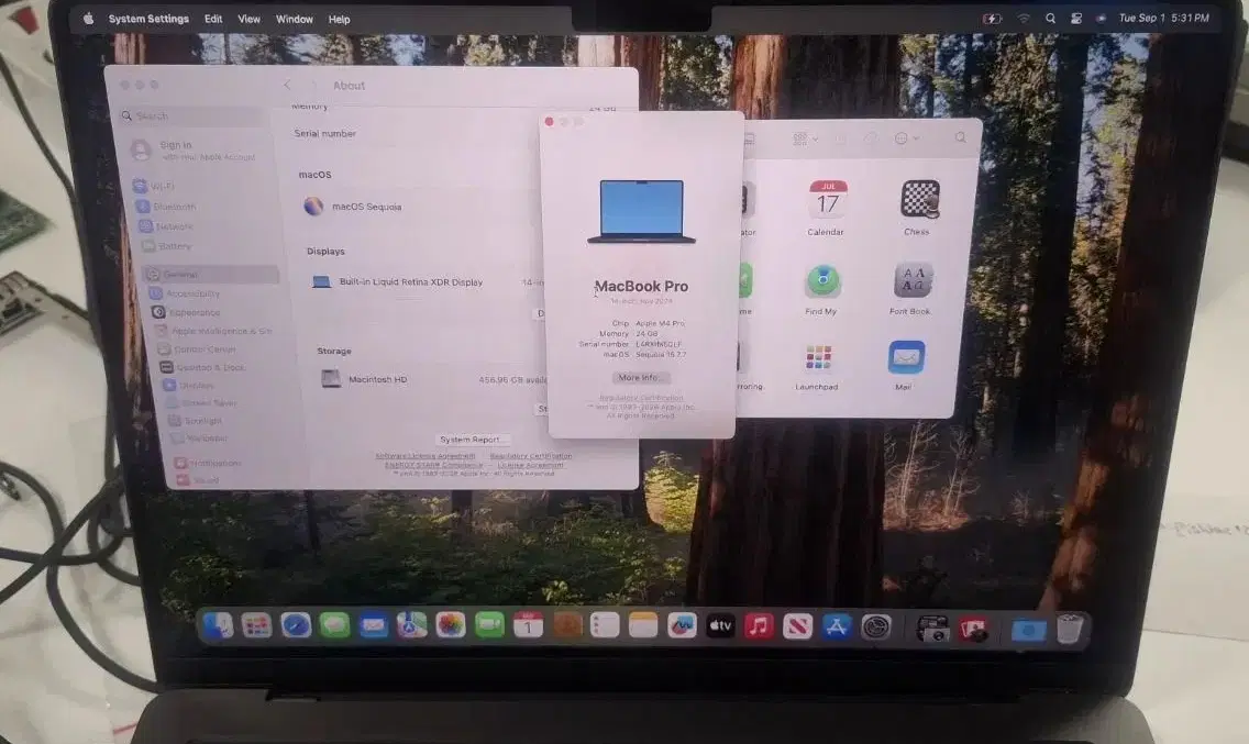 macbook pro m4|رایانه همراه|تهران, گلستان (شهرک راه آهن)|دیوار