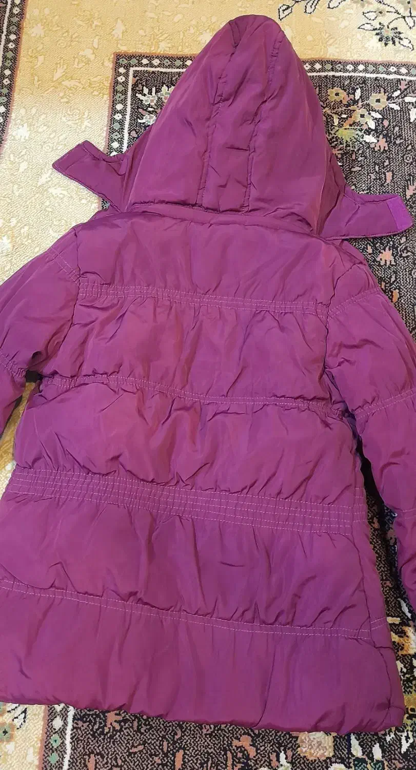 کاپشن دخترانه بسیار گرم و نو|کفش و لباس بچه|کوچصفهان, |دیوار