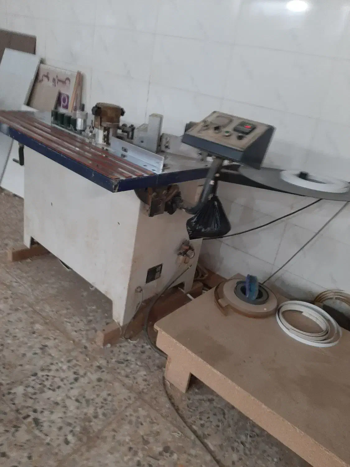 لبه چسبان منحنی پایون MF50S|ماشینآلات صنعتی|شهریار, شهرک وائین|دیوار