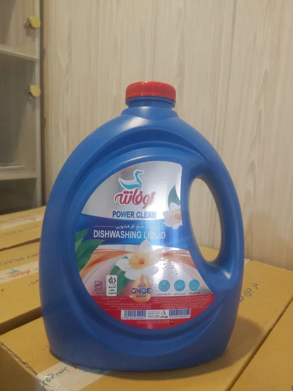 مایع ظرفشویی ۳.۷۵۰ لیتر لوفانته با رایحه عطری|مواد شوینده و دستمال کاغذی|تبریز, |دیوار