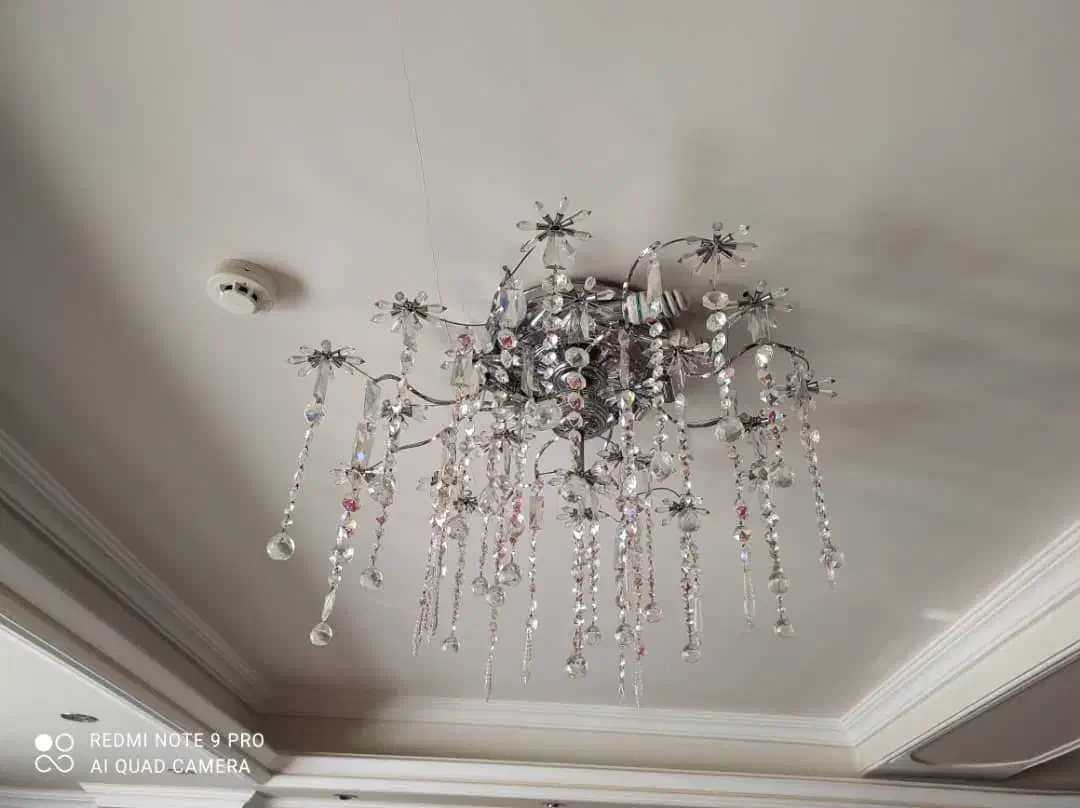 لوستر کریستالی|لوستر و چراغ آویز|ارومیه, |دیوار