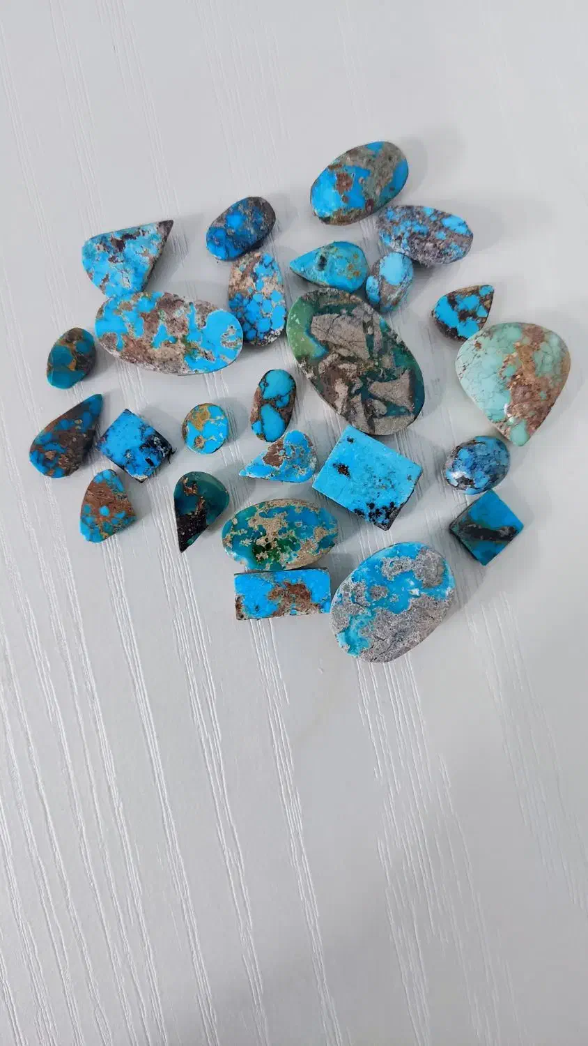 فیروزه نیشابور ۲۵ عدد|جواهرات|مشهد, گاز|دیوار