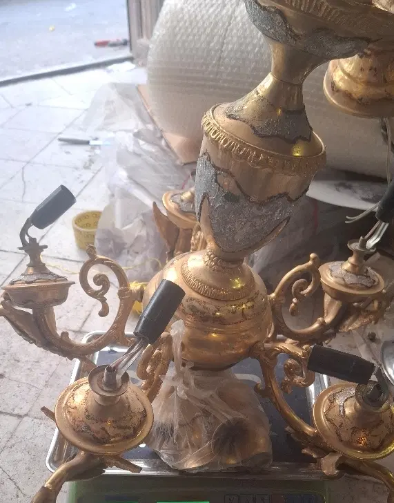 فروشگاه آنلاین لوستر آبکاری طلا|لوستر و چراغ آویز|مشهد, سجاد شهر|دیوار