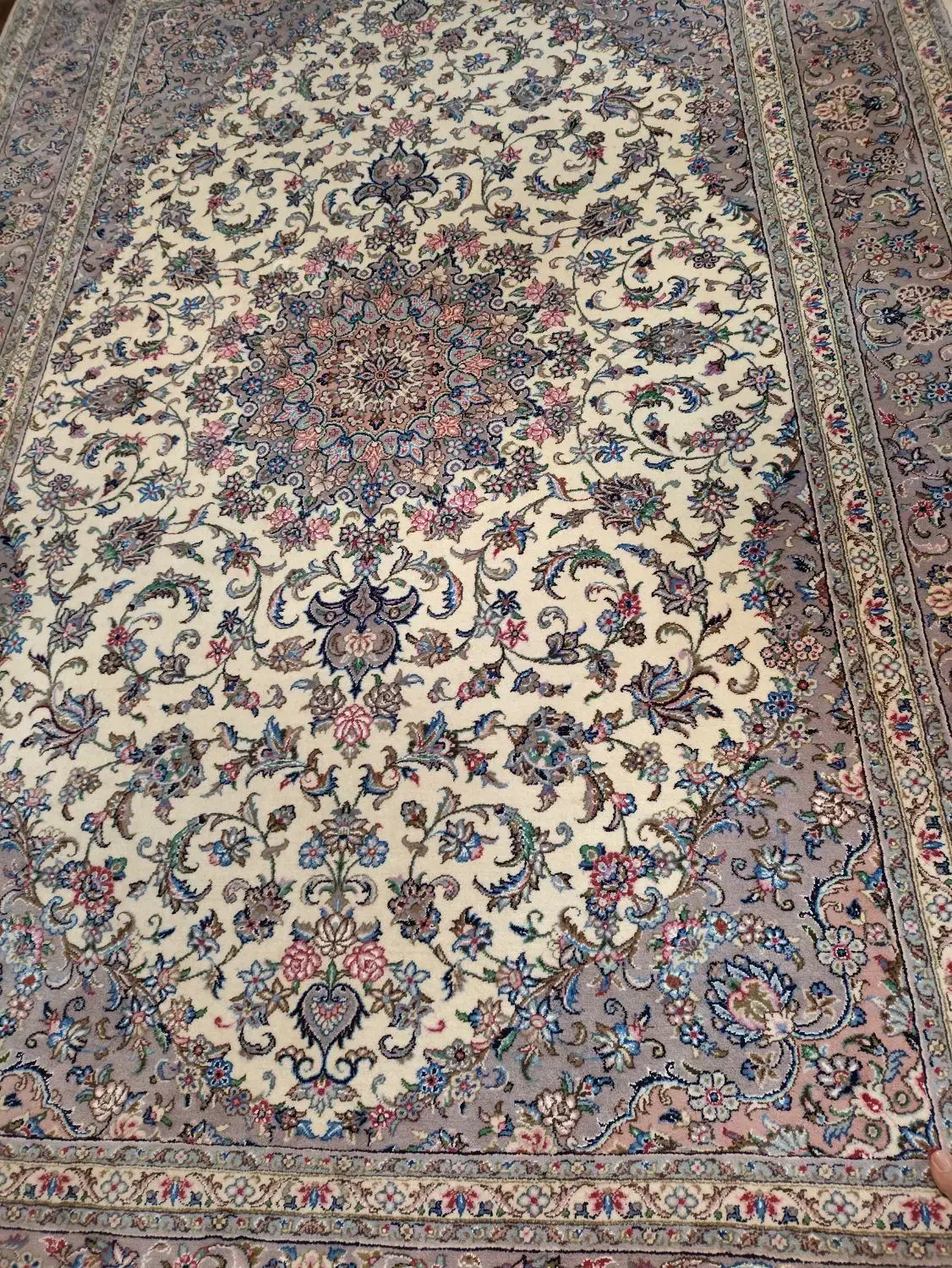 فرش دستباف جفت 9متری|فرش|اصفهان, ملک|دیوار