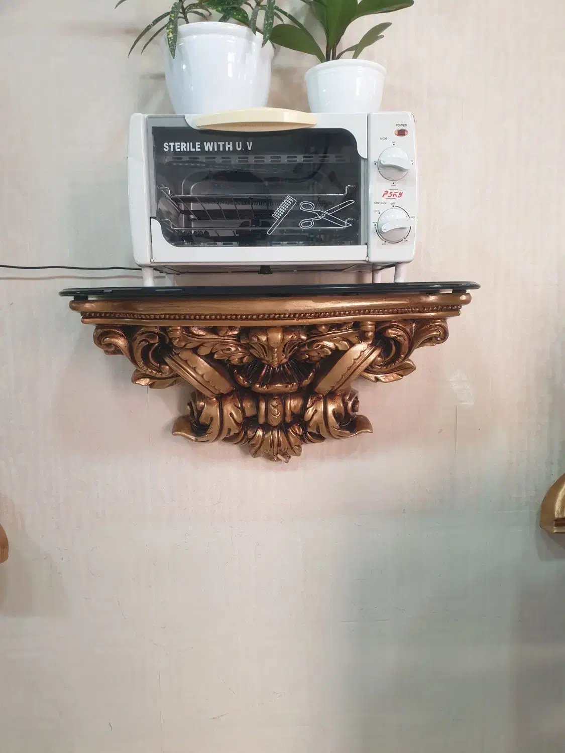 آینه قدی و طاقچه|آرایشگاه و سالن‌های زیبایی|مراغه, |دیوار