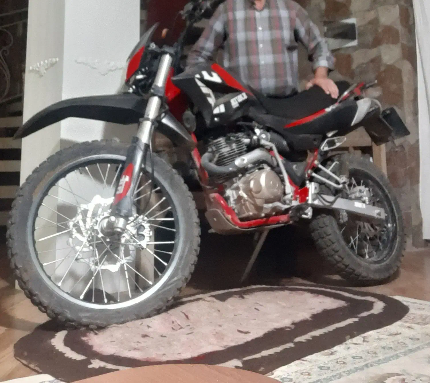 موتور تریل ۲۵۰ کویر|موتورسیکلت|شاهین‌شهر, شهرک میلاد|دیوار