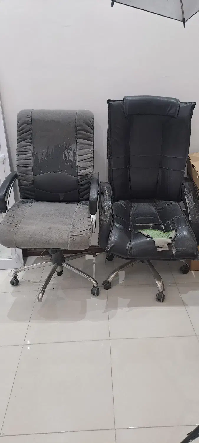 دو عدد صندلی مدیریت جک دار|صندلی و نیمکت|اردبیل, |دیوار