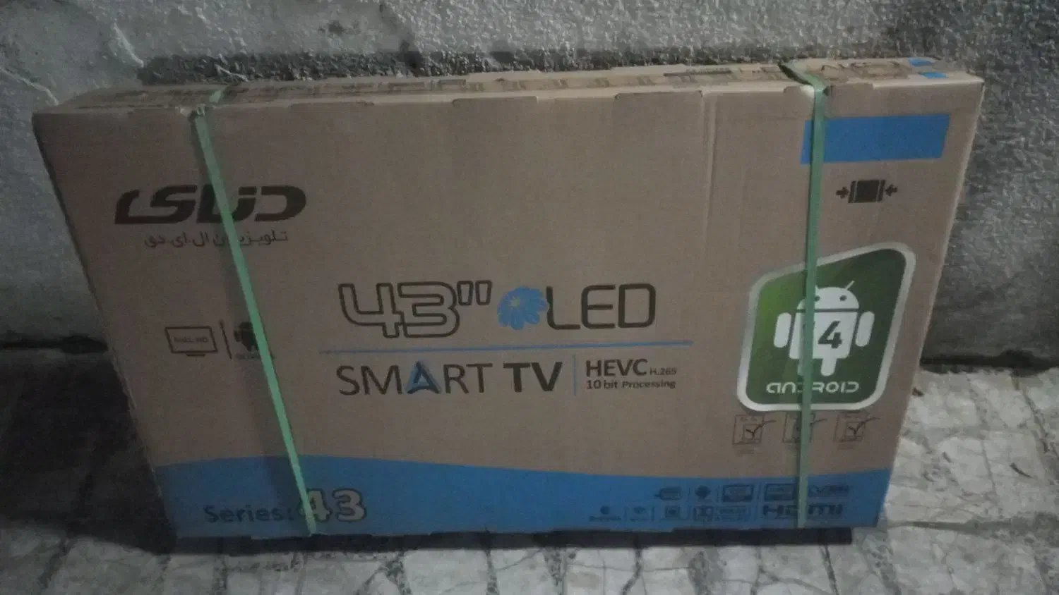 تلوزیون دنا ۴۳ هوشمند|تلویزیون و پروژکتور|رشت, گیل|دیوار