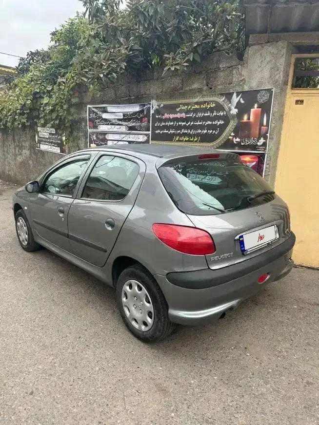 ۲۰۶ مدل ۸۹|خودرو سواری و وانت|رشت, عینک|دیوار