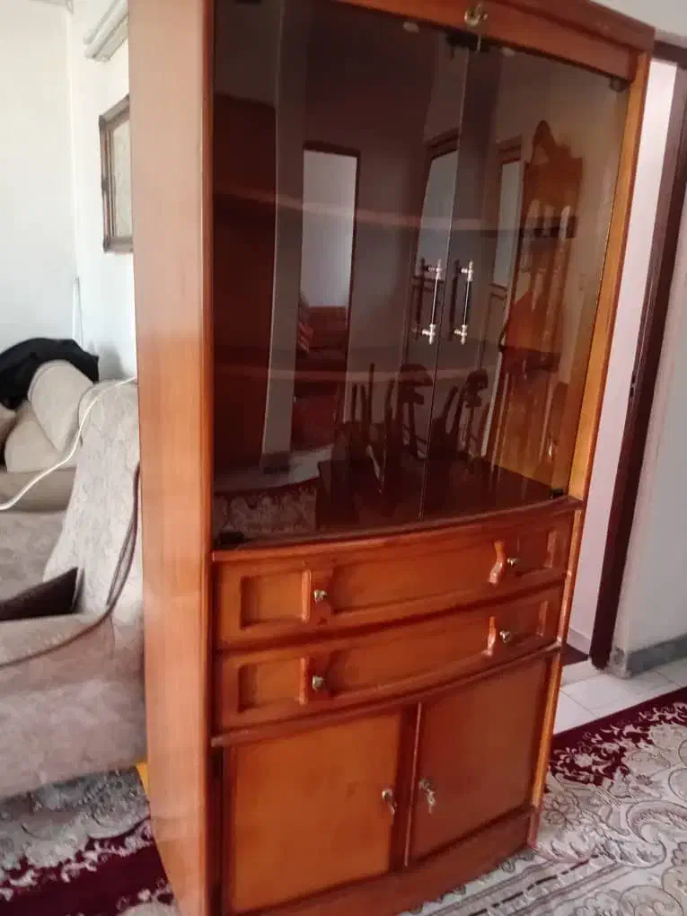 کمد کار کرده بزرگ|بوفه، ویترین، کنسول|لاهیجان, فیاض|دیوار