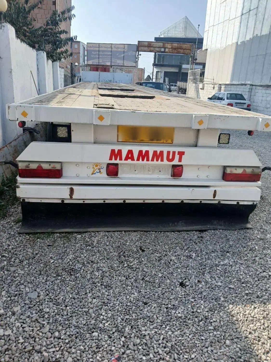 تریلی کفی رولکش.سه محور|خودرو سنگین|قائمشهر, |دیوار