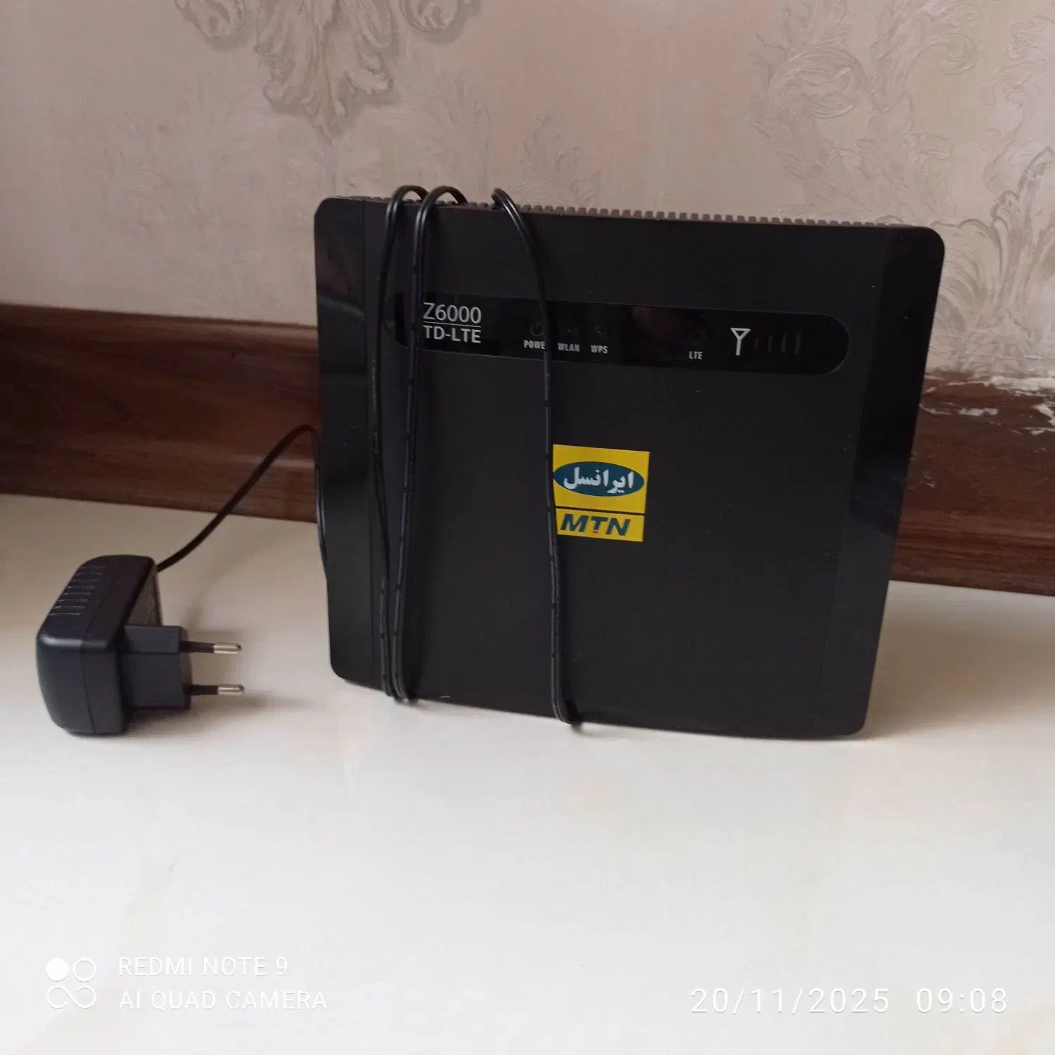 مودم ایرانسل Z6000. 1/640/000|مودم و تجهیزات شبکه|اندیشه, اندیشه فاز ۱|دیوار