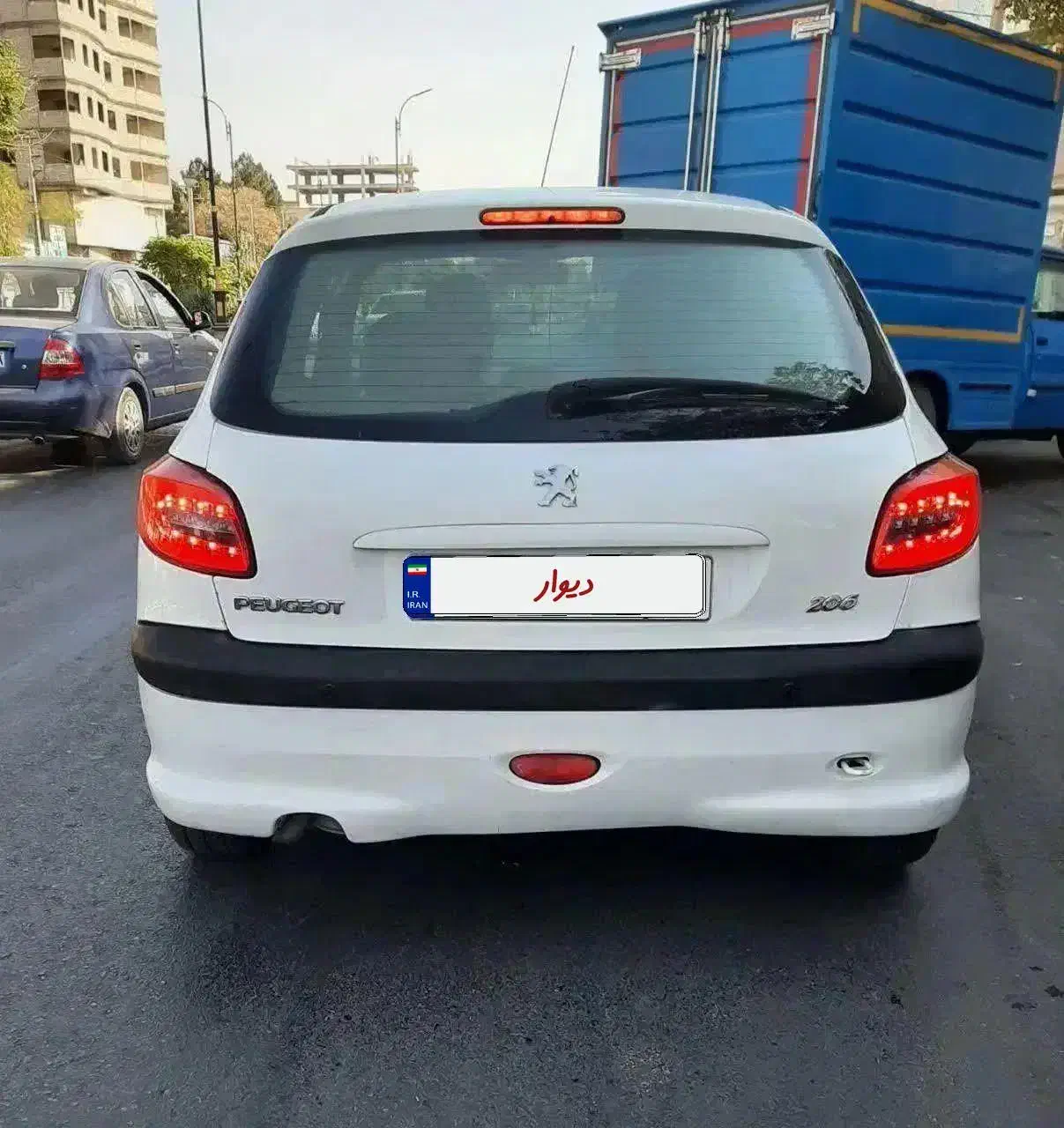 206 تیپ۲ ۹۴|خودرو سواری و وانت|رشت, اسماعیل آباد|دیوار