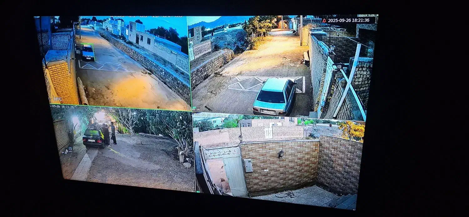 کیفیت رنگی دید درشب و روز|دوربین مداربسته|فولادشهر, سایت صنعتی کاوه|دیوار