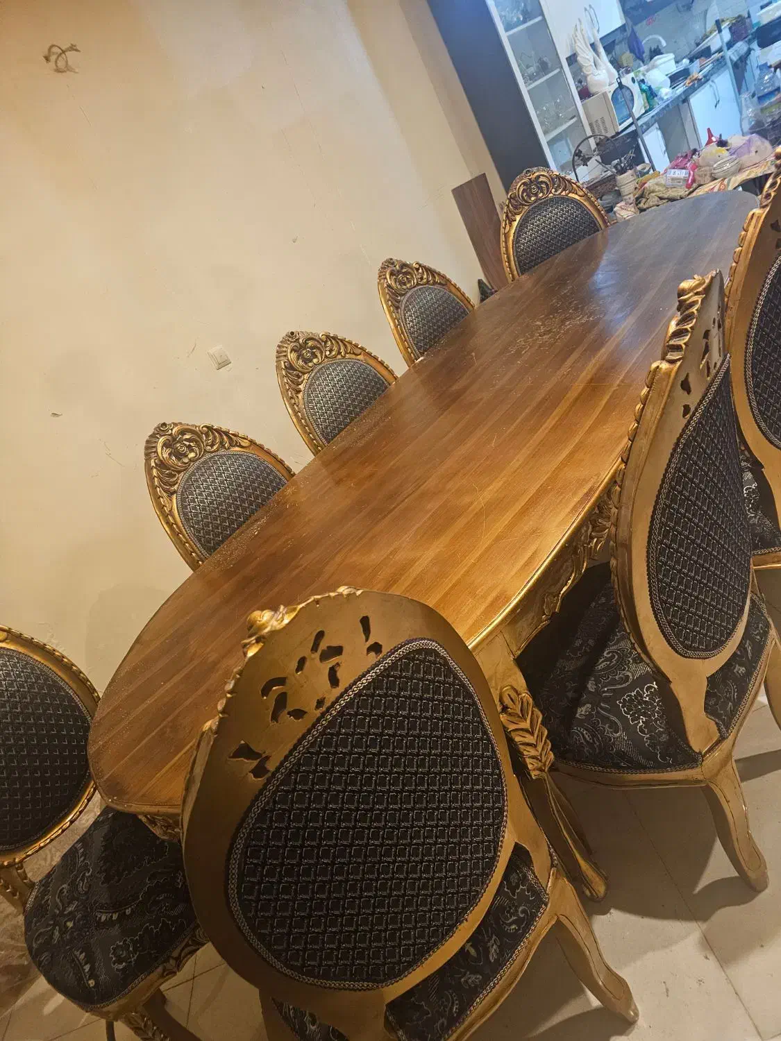 فروش مبل سلطنتی چوب راش|مبلمان خانگی و میز عسلی|کرج, فاز ۳ مهرشهر|دیوار