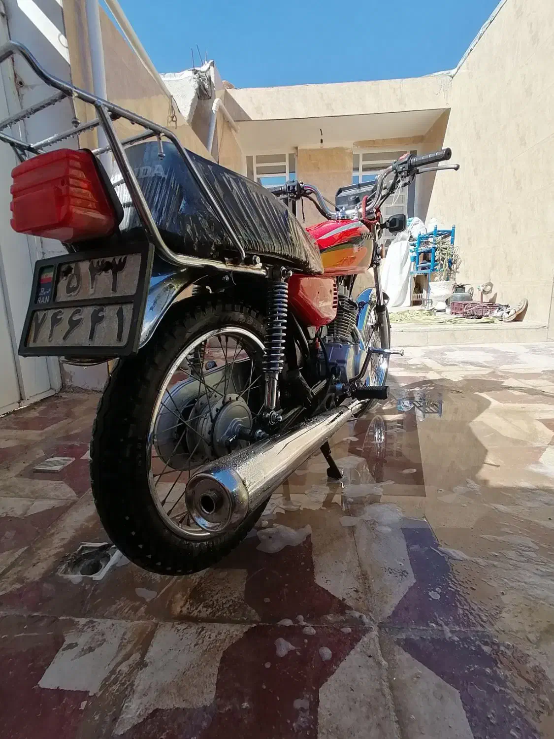 کبیر مدل 93|موتورسیکلت|شیراز, کرونی(خاتونک)|دیوار