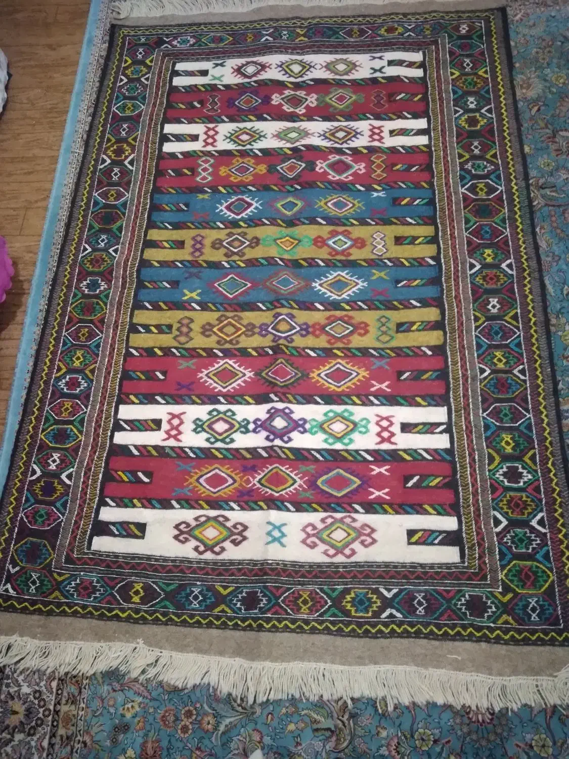 سلام کلیم دست بافت|گلیم، جاجیم، گبه|فردیس, خیام شرقی|دیوار