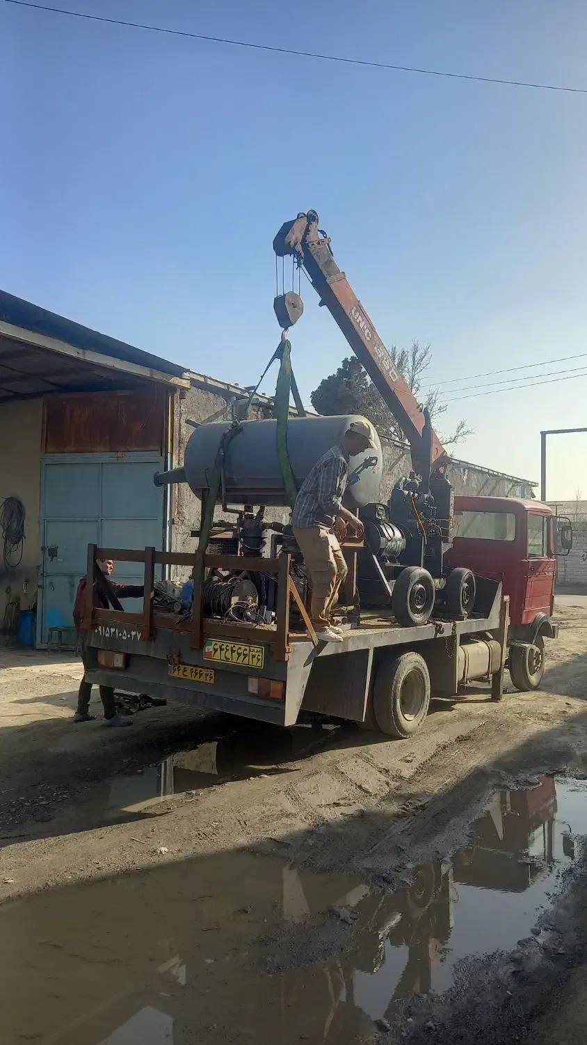 کمپرسور برقی دیزلی هوا باد حفاری چاه معدن تست چکش|خدمات پیشه و مهارت|مشهد, خین عرب|دیوار