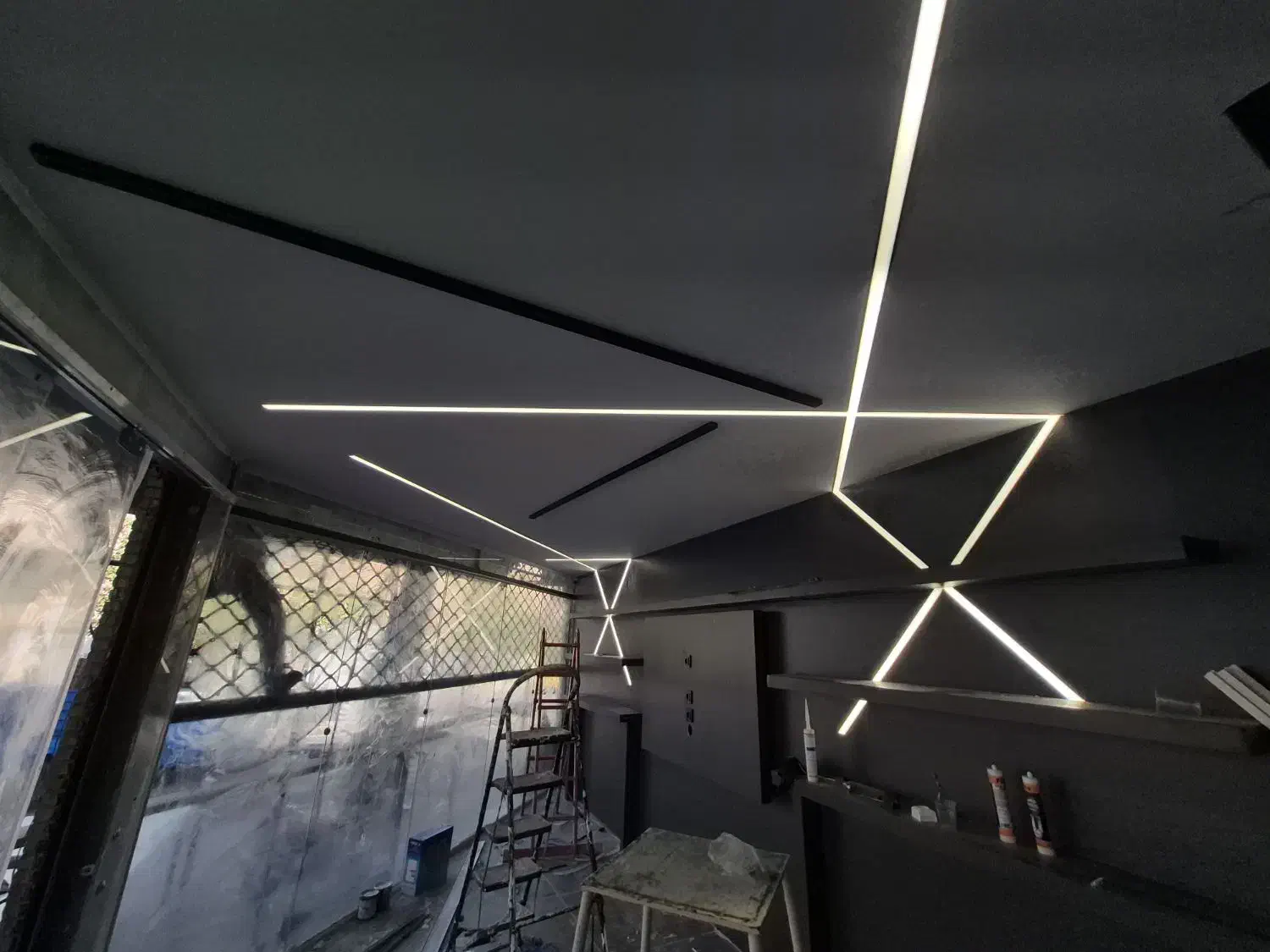 لاین نوری|لامپ و چراغ|ساوه, |دیوار