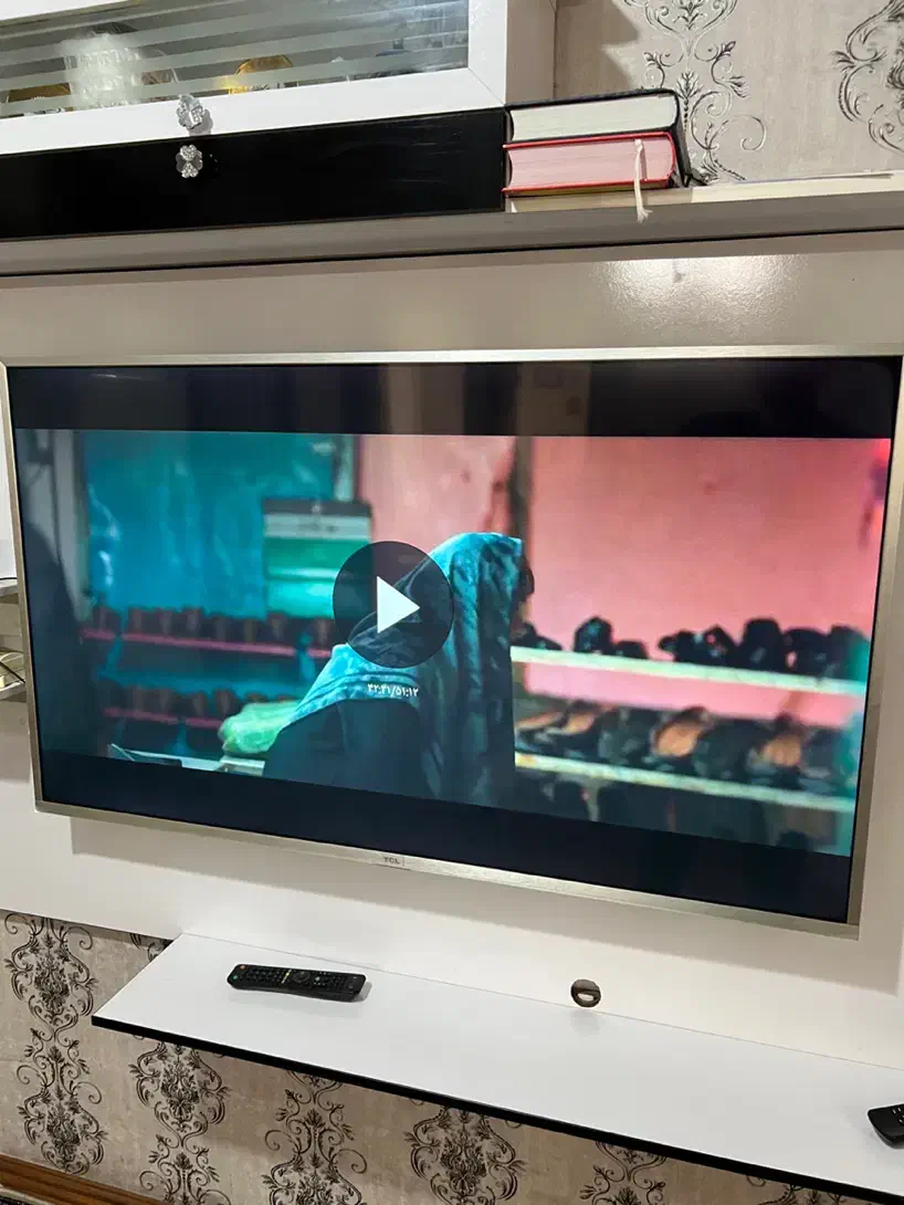 تلویزیون Tcl کاملا سالم درحد ۵۵اینچ|تلویزیون و پروژکتور|بندر ترکمن, |دیوار