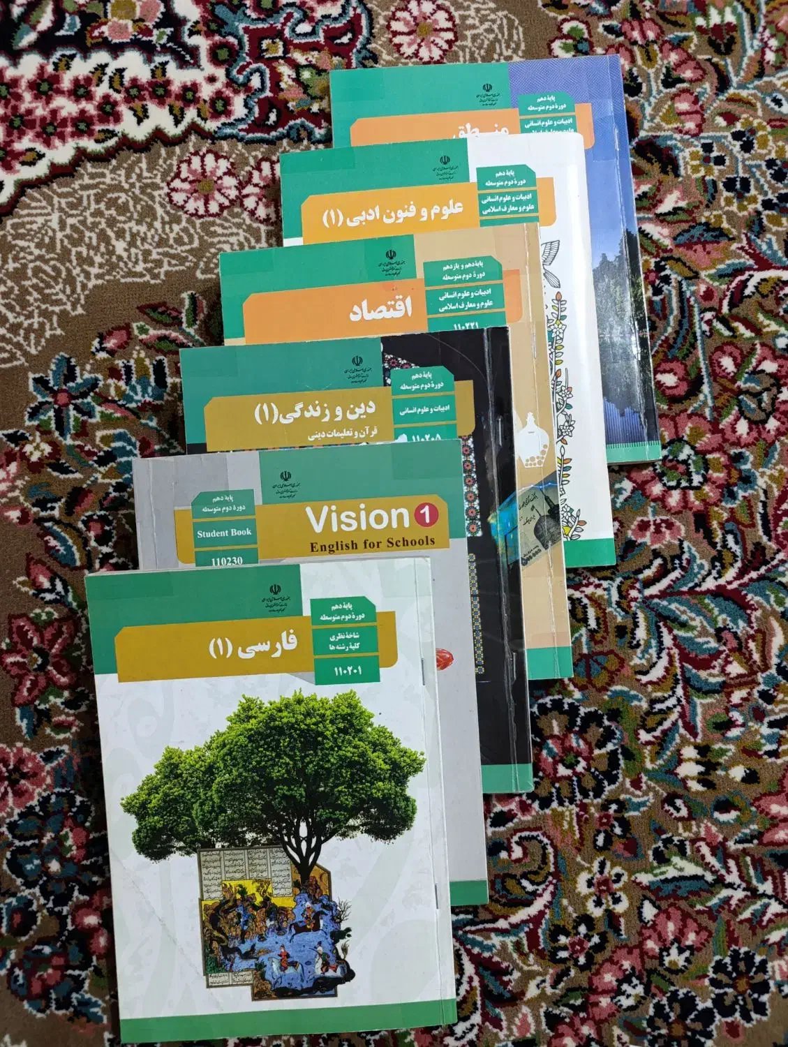 کتاب درسی انسانی پایه دهم|لوازم التحریر|گلبهار, شهر جدید گلبهار|دیوار