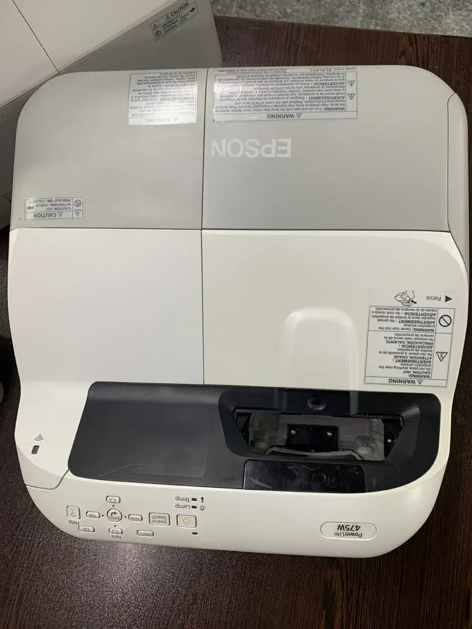 ویدیوپروژکتور Epson 475W|تلویزیون و پروژکتور|بروجرد, |دیوار
