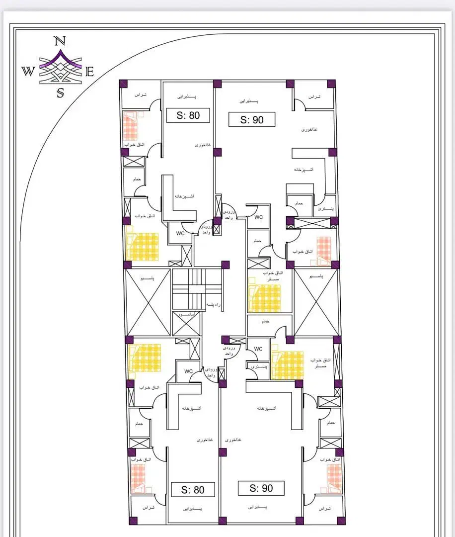 پیش فروش 80 متری هدایت|پیش‌فروش املاک|لاهیجان, شهرک جانبازان|دیوار