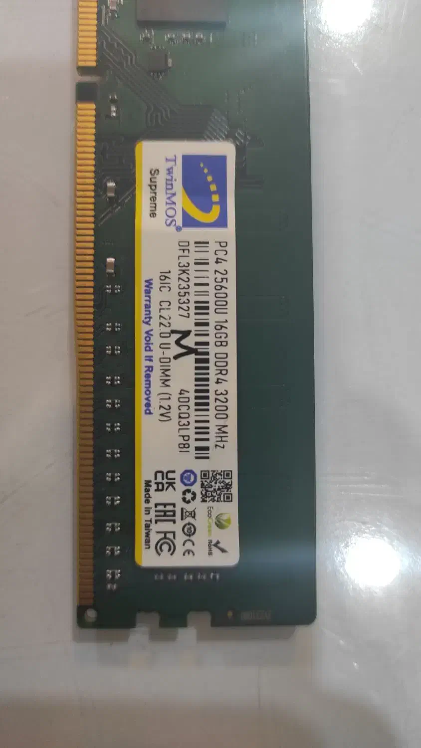 رم کامپیوتر 16 گیگ DDR4 3200|قطعات و لوازم جانبی رایانه|مشگین شهر, |دیوار