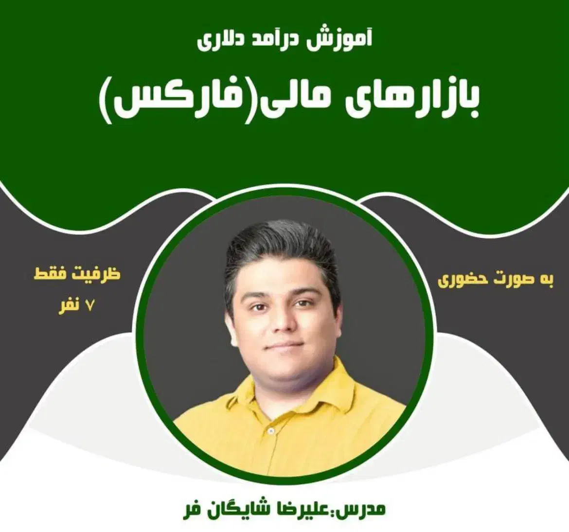 به صورت اصولی و حرفه ای فارکس رو یاد بگیر|خدمات آموزشی|رفسنجان, |دیوار