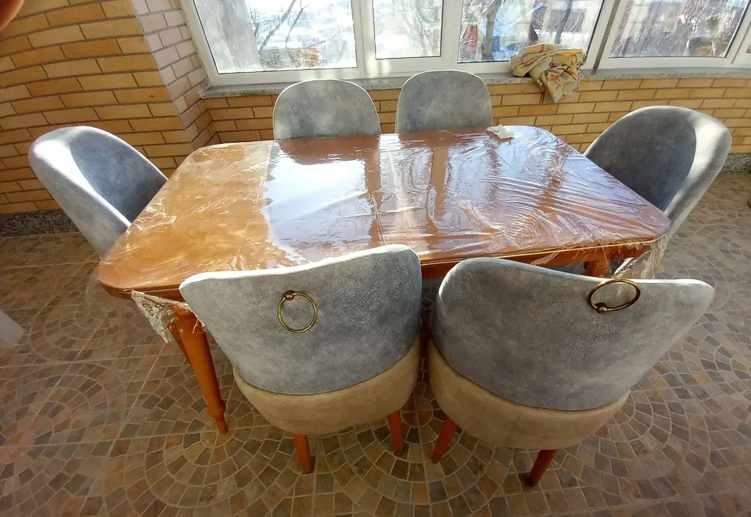 میزنهارخوری|میز و صندلی غذاخوری|ایجرود, |دیوار