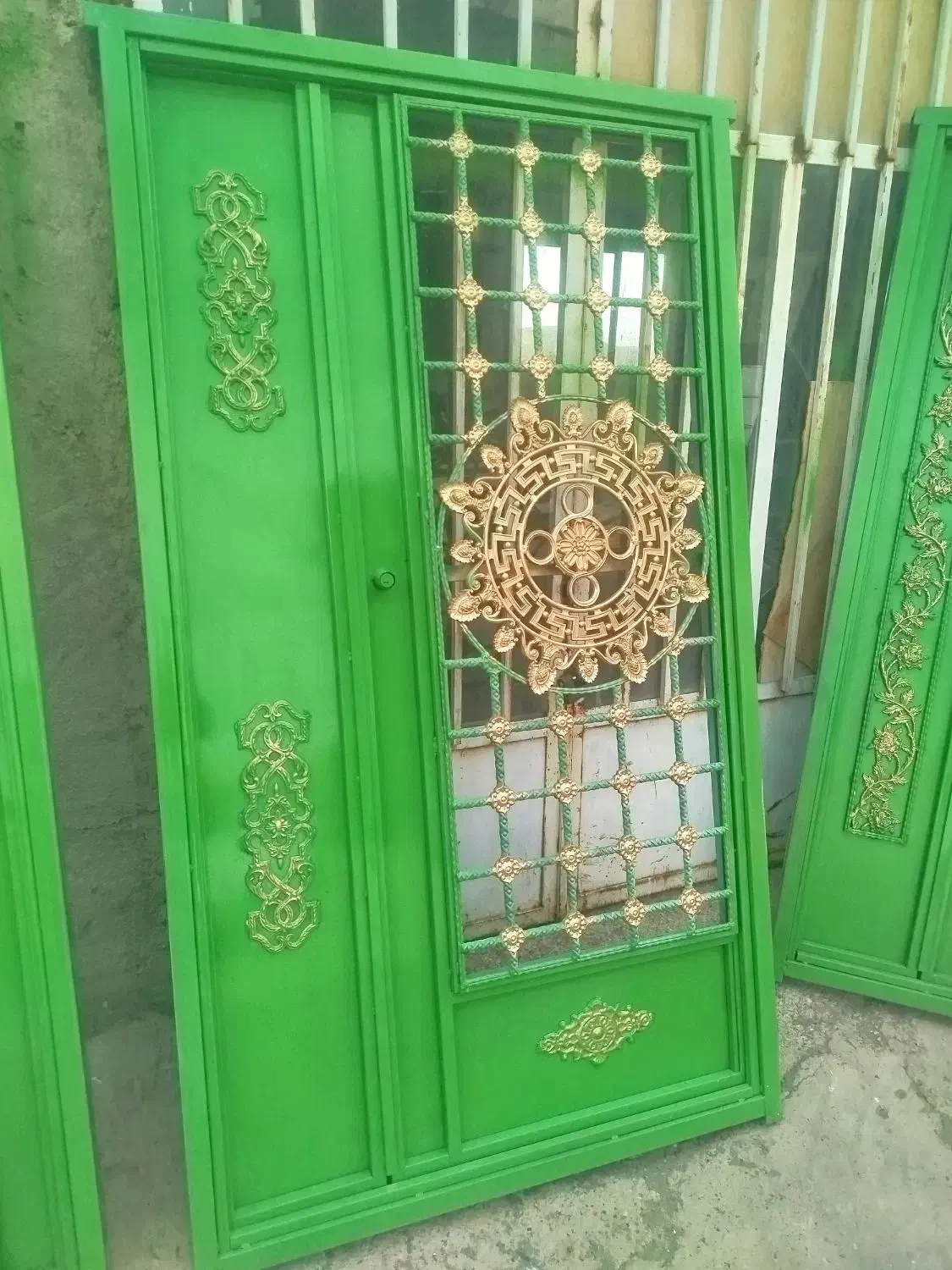 درب  کوچه باغی حیاط ویلا پنجره آهنی المهدی کد 0605|مصالح و تجهیزات ساختمان|تبریز, |دیوار