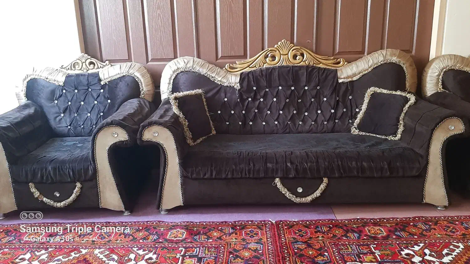 مبل ۸نفره راحتی|مبلمان خانگی و میز عسلی|باسمنج, |دیوار