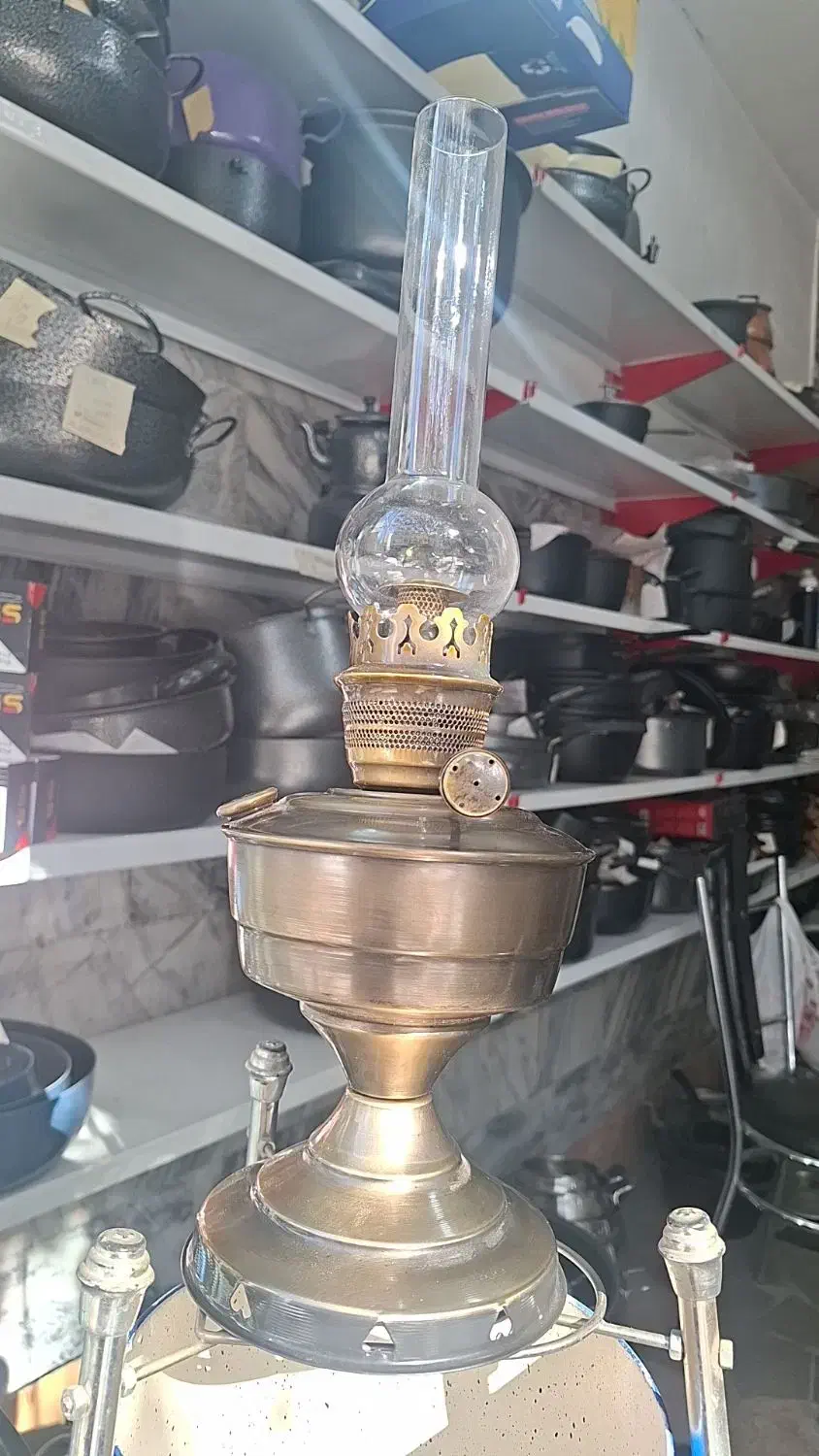 چراغ نفتی گرد سوز والر سماور زغالی سه فیتیله|بخاری، هیتر، شومینه|مشهد, مهدی آباد (بلوار توس)|دیوار