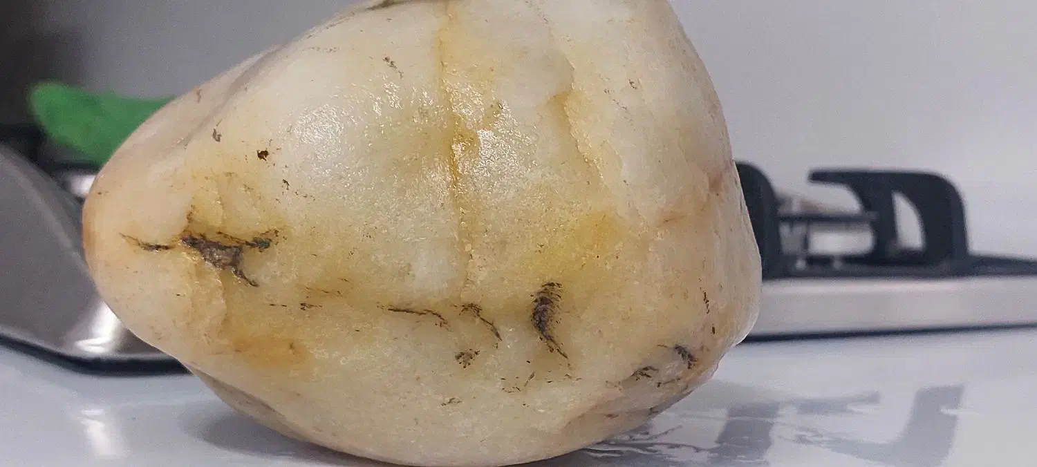 سنگ شیری رگه دار|کلکسیون اشیاء عتیقه|قم, زنبیل آباد|دیوار