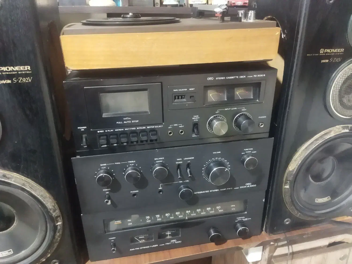 ست دک ، امپ OTTO(سانیو )|سیستم صوتی خانگی|کرج, کلاک بالا|دیوار