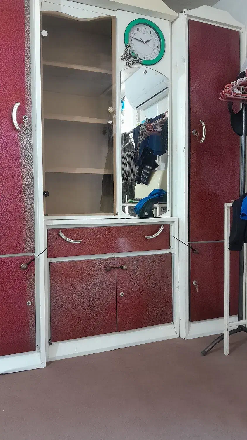 بخاری برقی کمد فلزی|بخاری، هیتر، شومینه|خورموج, |دیوار