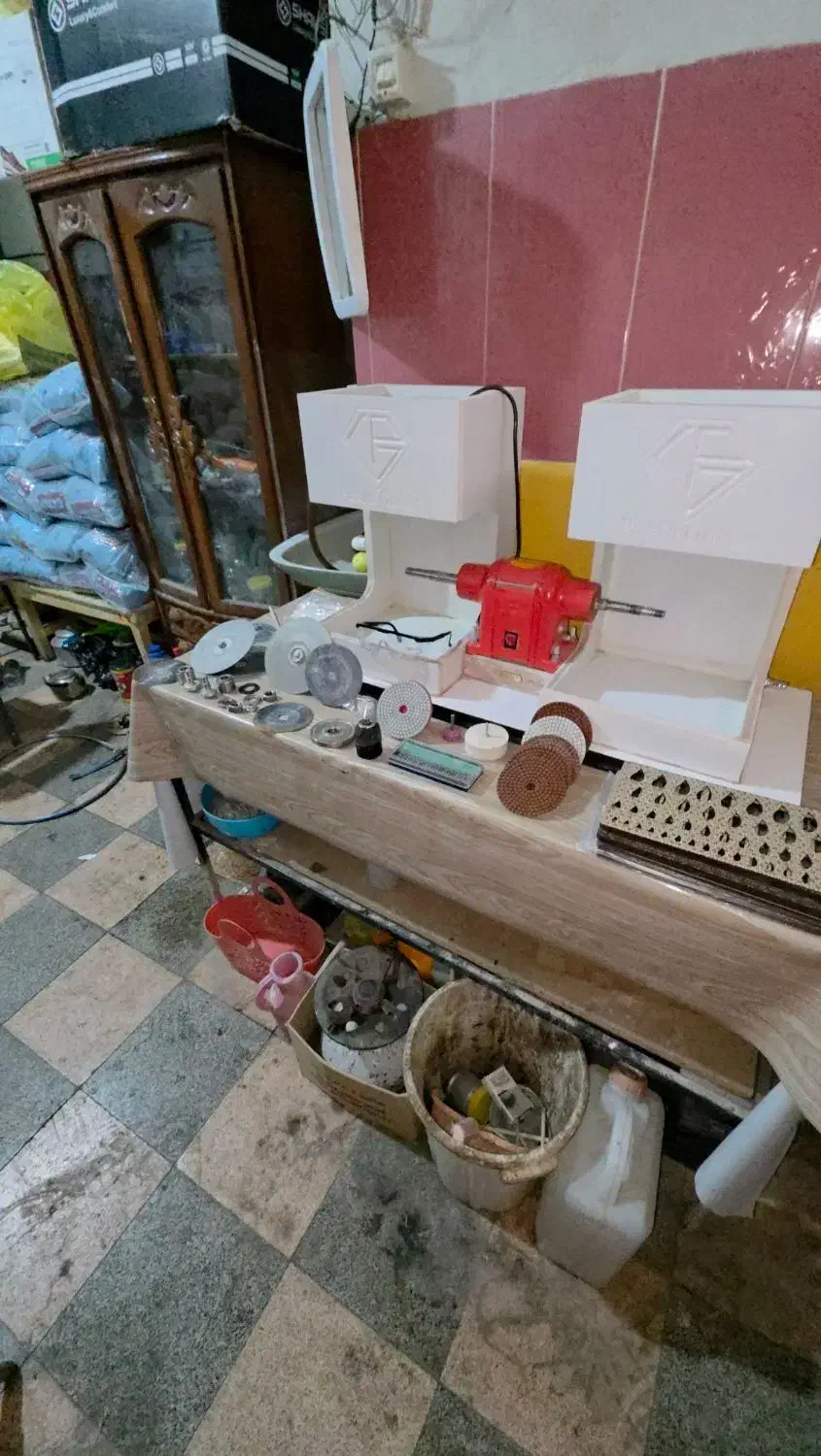 سنگ تراشی و نگین سازی|ماشینآلات صنعتی|خوی, |دیوار