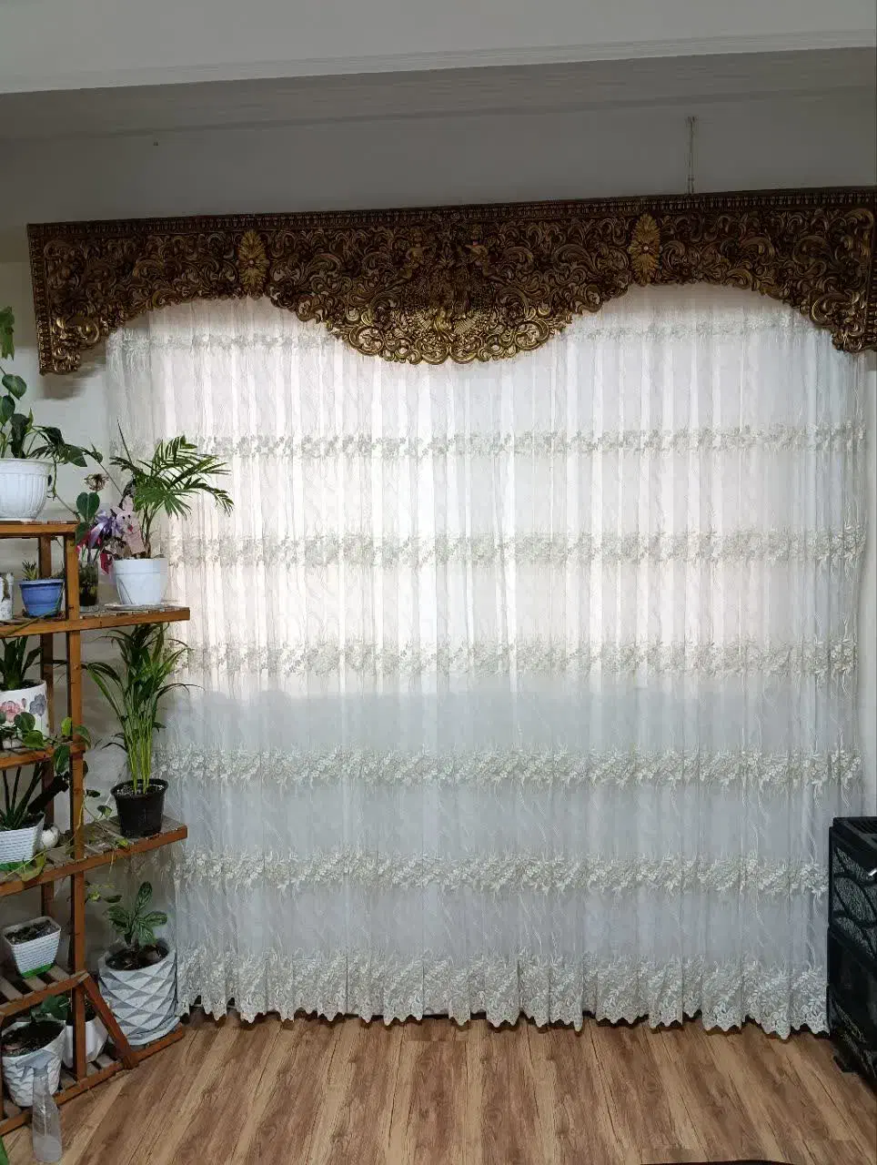 پرده پذیرایی در حد نو|پرده، رانر، رومیزی|آستانه اشرفیه, |دیوار